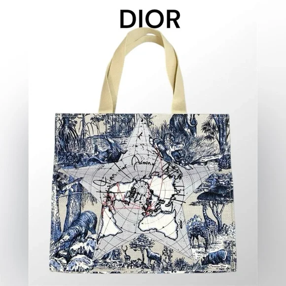 DIOR "Around te World" Dioriviera
Raffia Tote - Picture 8 of 8